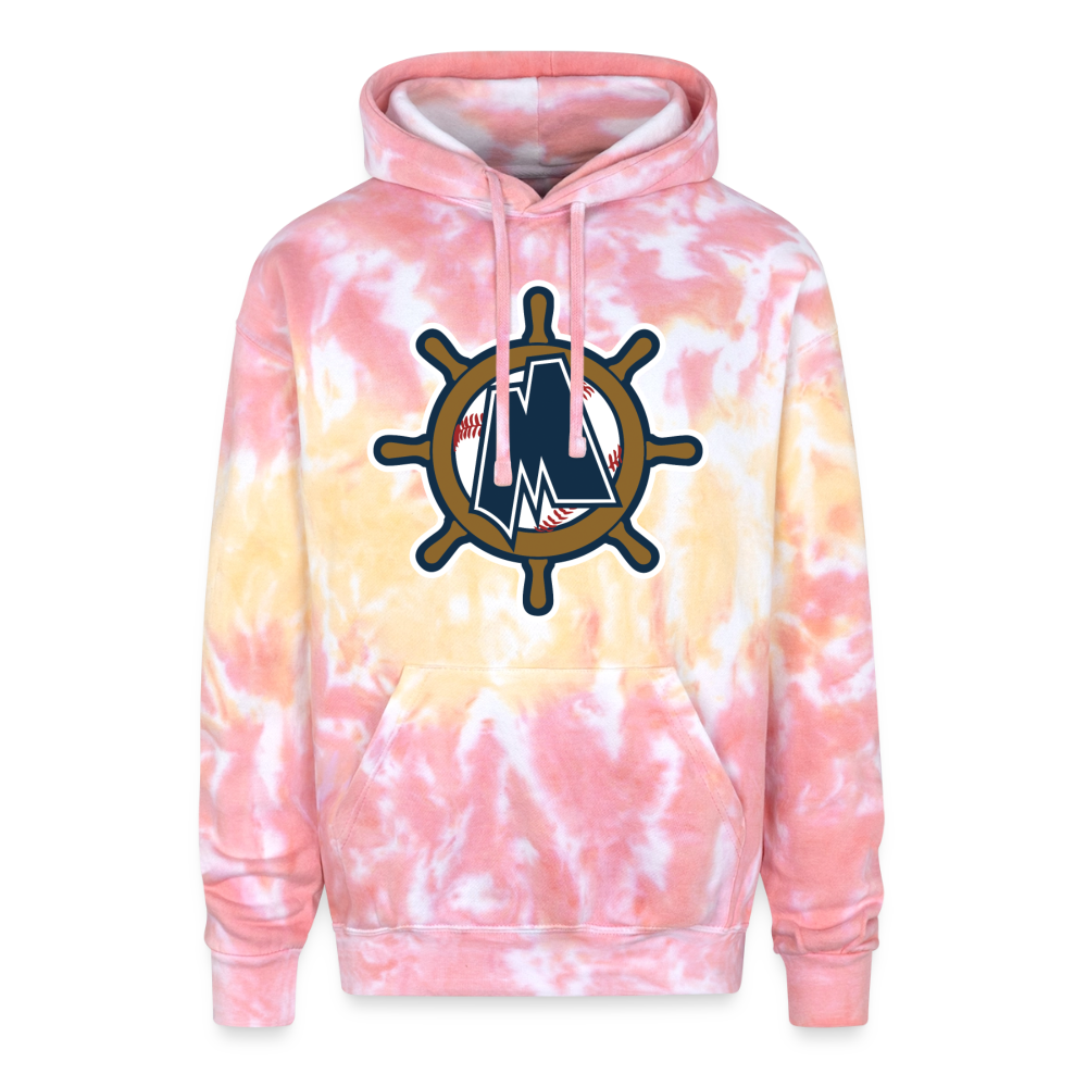 Clippers Adult Tie Dye Hoodie - funnel cake