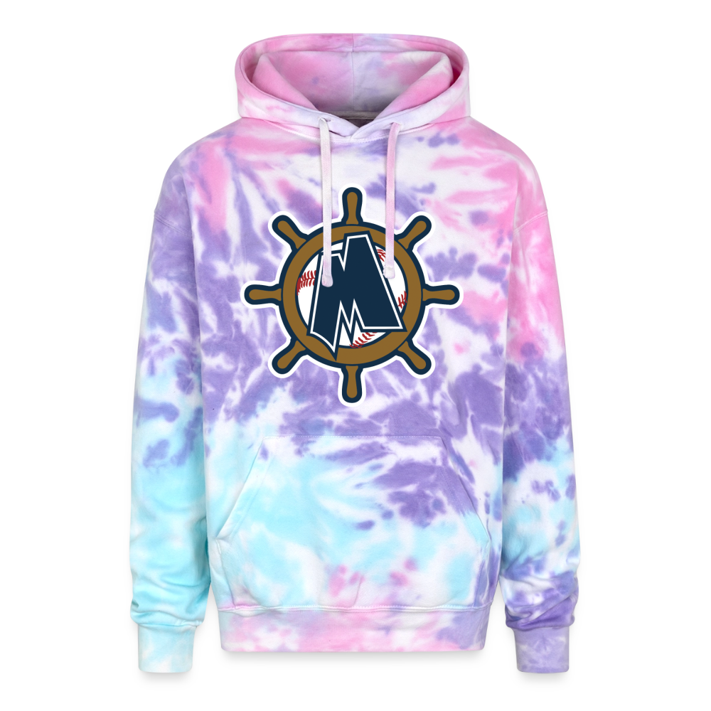 Clippers Adult Tie Dye Hoodie - cotton candy