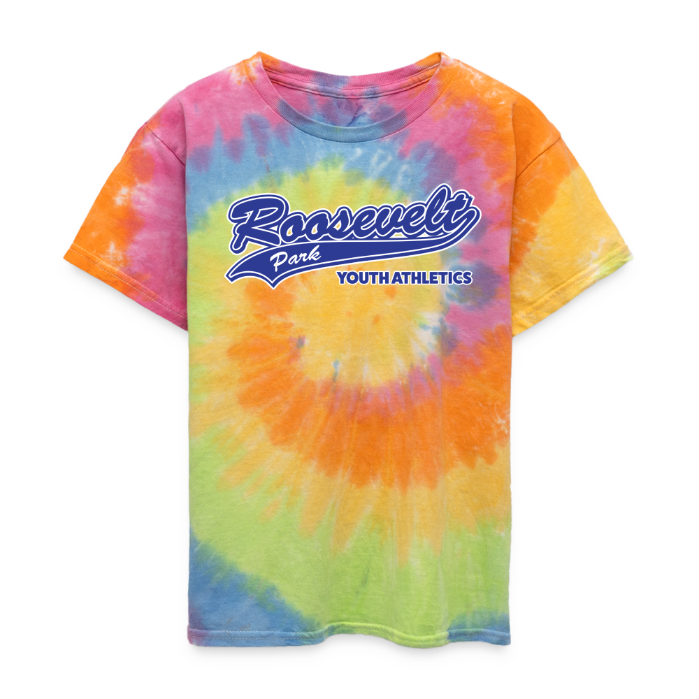 Kid's Tie Dye T-Shirt - rainbow