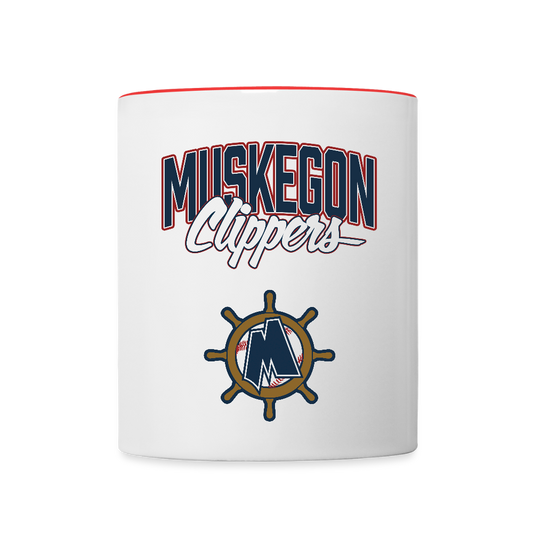 Clippers Contrast Coffee Mug - white/red