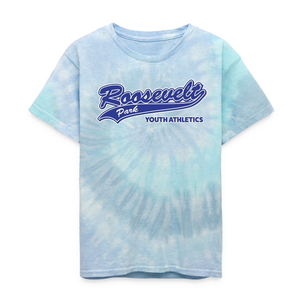 Kid's Tie Dye T-Shirt - blue lagoon