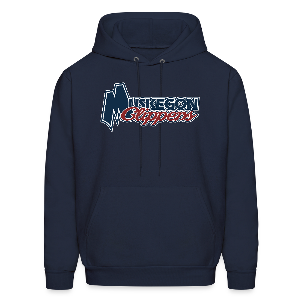 Muskegon Clippers - Men's Hoodie - navy