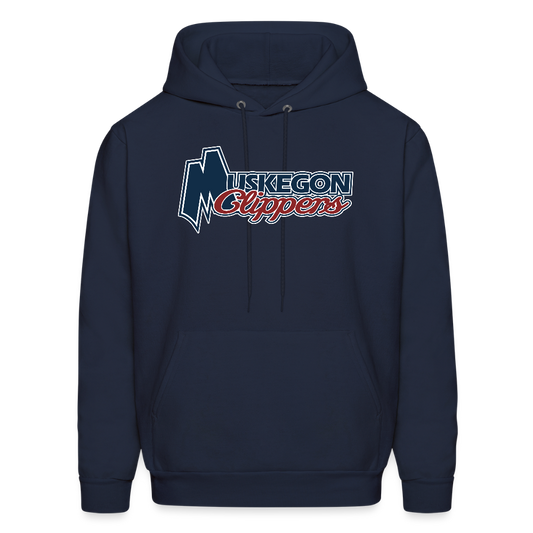 Muskegon Clippers - Men's Hoodie - navy