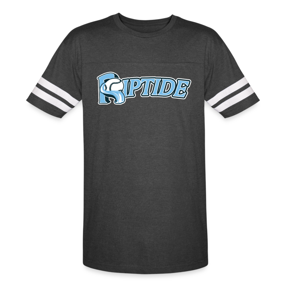 Riptide Baseball - Vintage Sport T-Shirt - vintage smoke/white