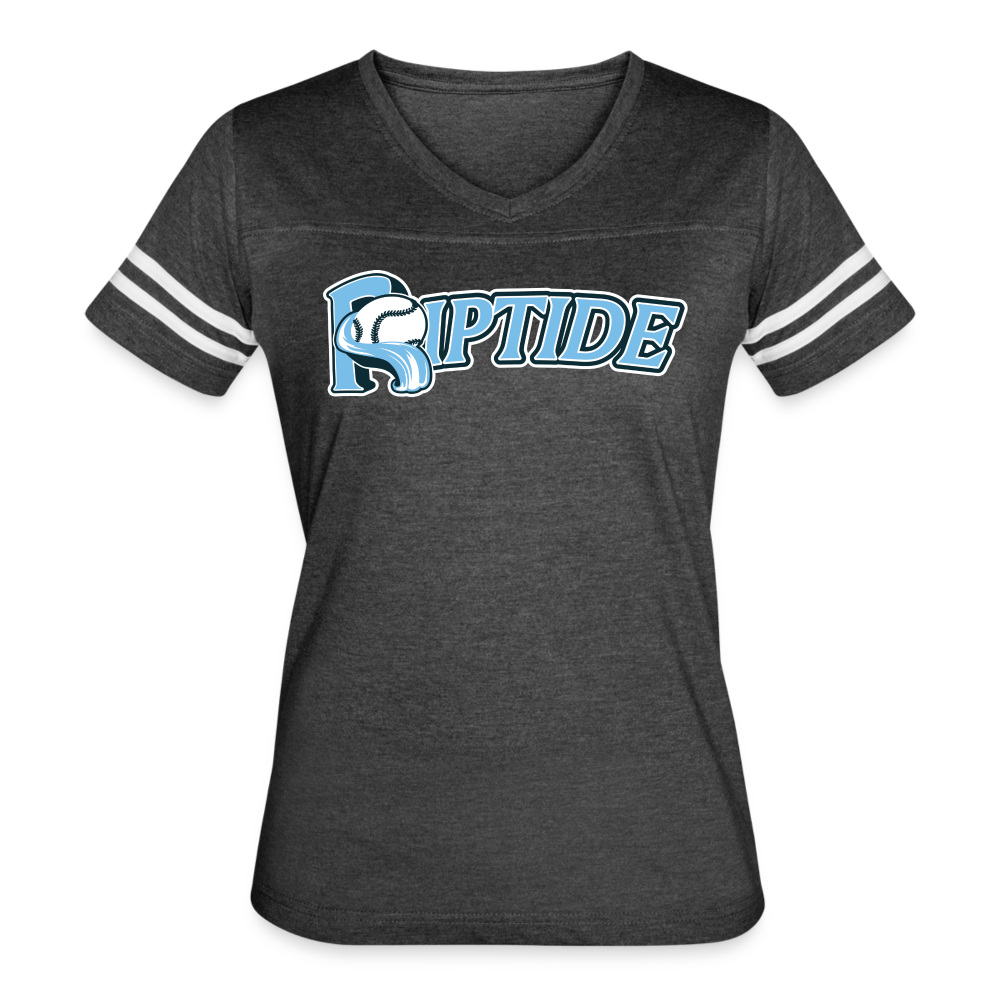 Riptide Baseball - Women’s Vintage Sport T-Shirt - vintage smoke/white