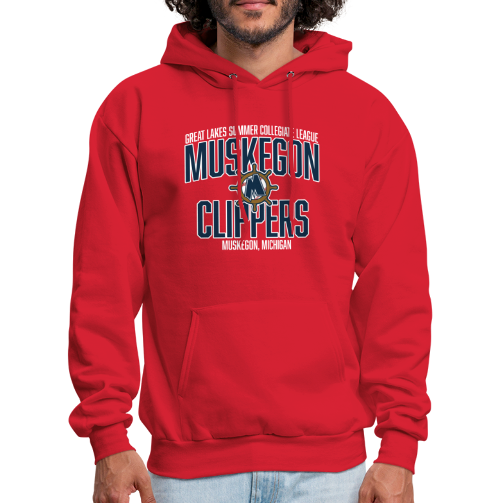 Men's Hoodie - red