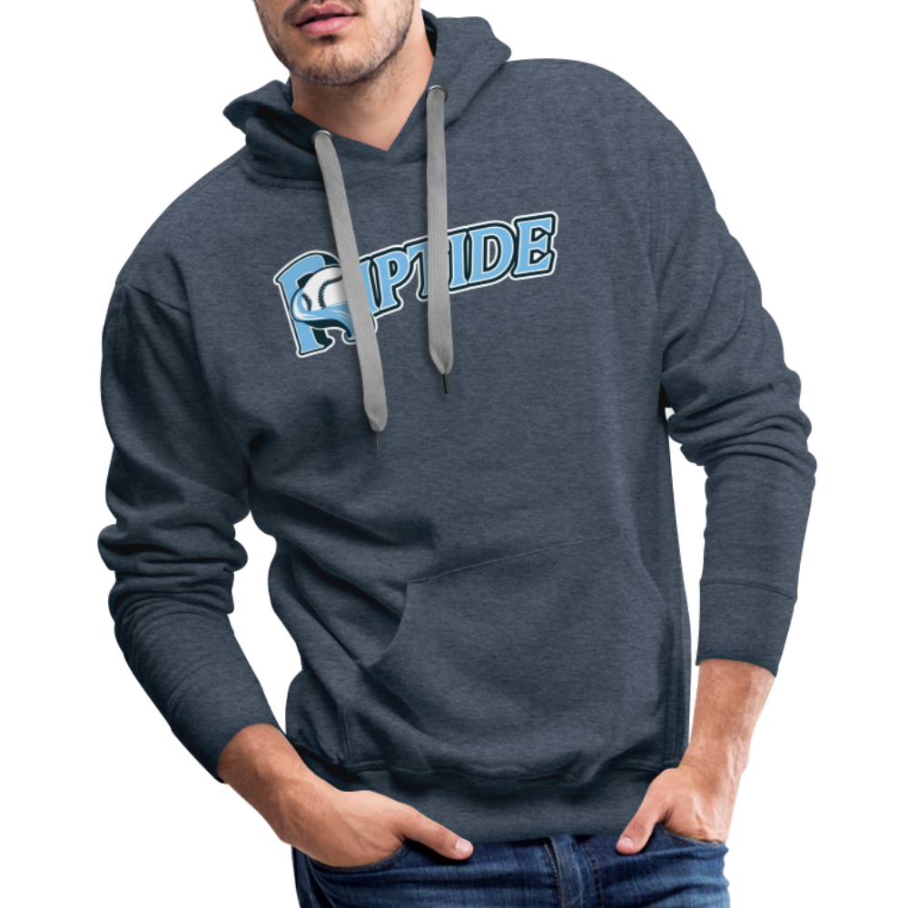 Riptide Baseball - Men’s Premium Hoodie - heather denim