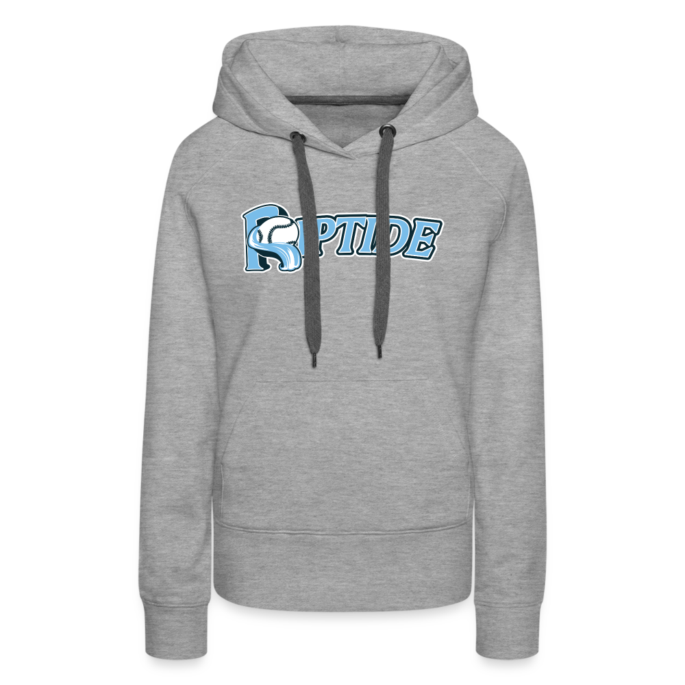 Riptide Baseball - Women’s Premium Hoodie - heather grey