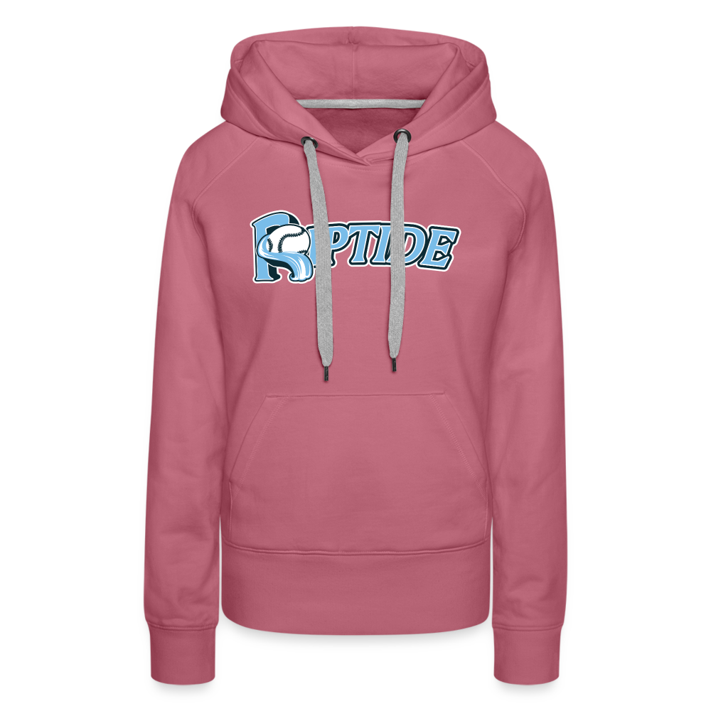 Riptide Baseball - Women’s Premium Hoodie - mauve