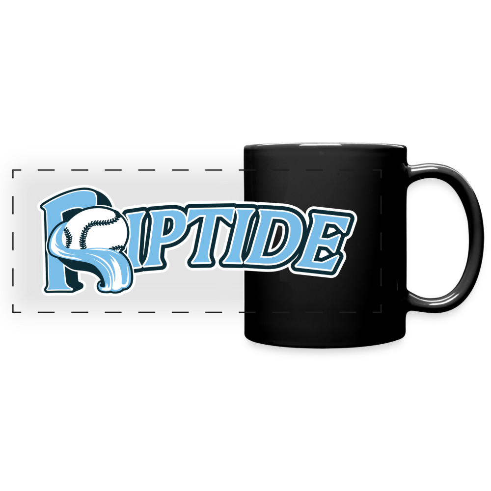 Riptide Baseball - Full Color Panoramic Mug - black