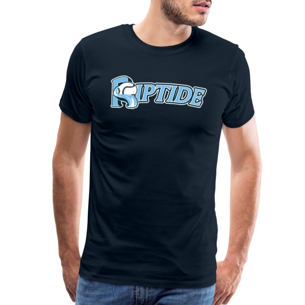 Riptide Baseball - Men's Premium T-Shirt - deep navy