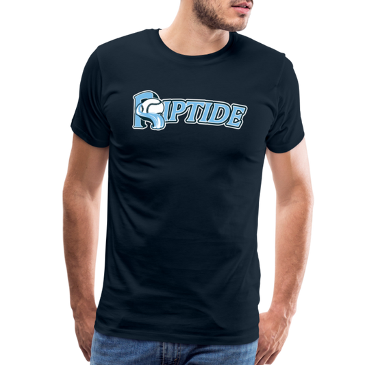 Riptide Baseball - Men's Premium T-Shirt - deep navy