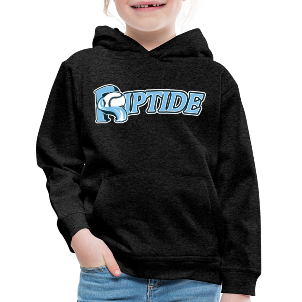 Riptide Baseball - Kids‘ Premium Hoodie - charcoal grey