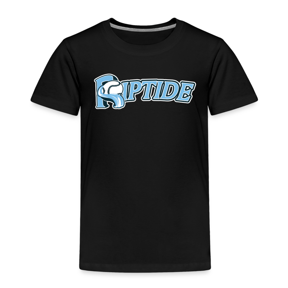 Riptide Baseball - Toddler Premium T-Shirt - black