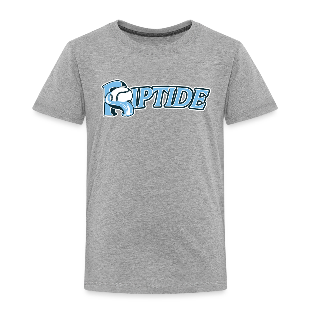 Riptide Baseball - Toddler Premium T-Shirt - heather gray