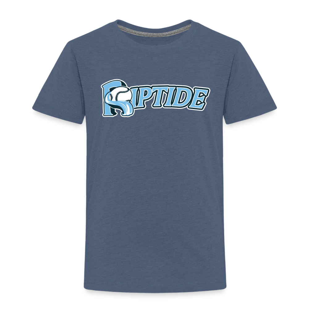 Riptide Baseball - Toddler Premium T-Shirt - heather blue