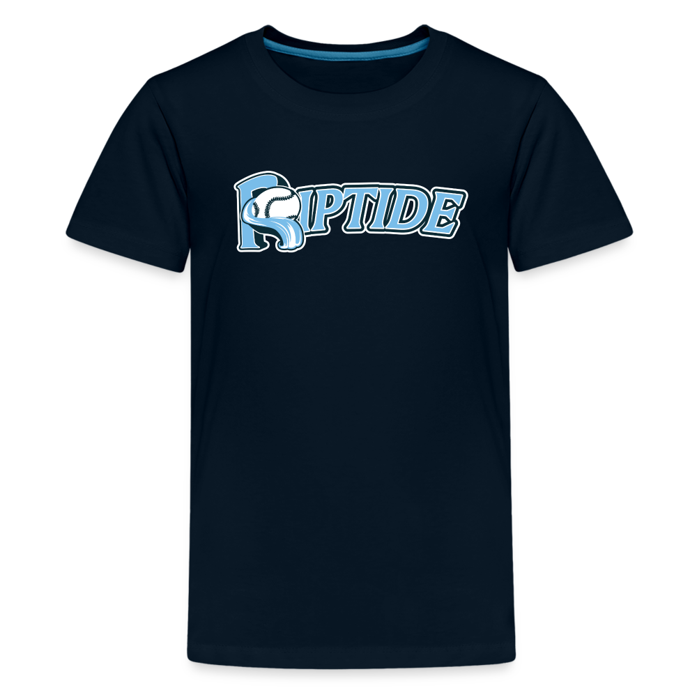 Riptide Baseball - Kids' Premium T-Shirt - deep navy