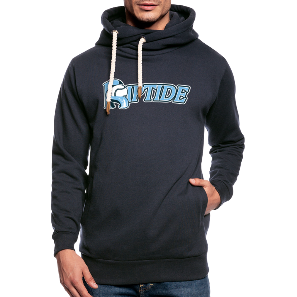 Riptide Baseball - Shawl Collar Hoodie - navy