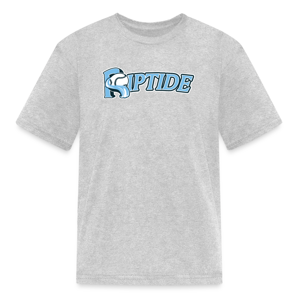 Riptide Baseball - Kids' T-Shirt - heather gray