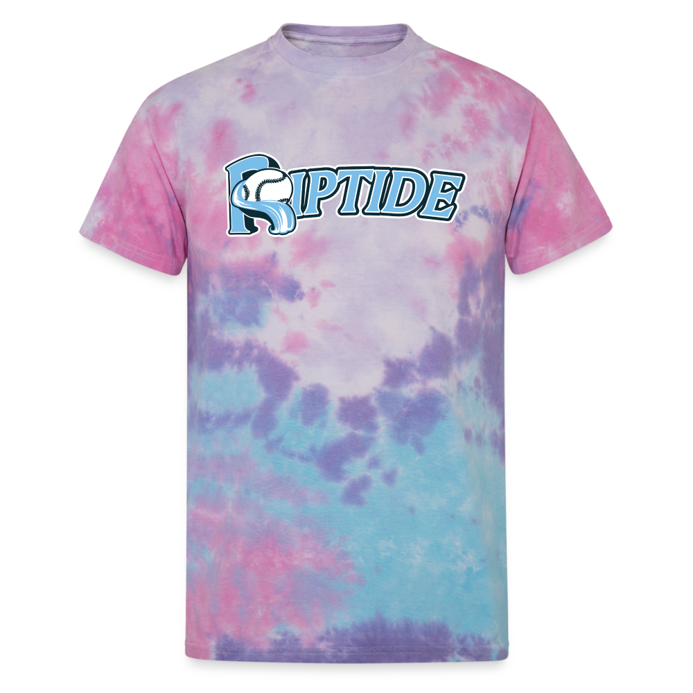 Riptide Baseball - Unisex Tie Dye T-Shirt - cotton candy