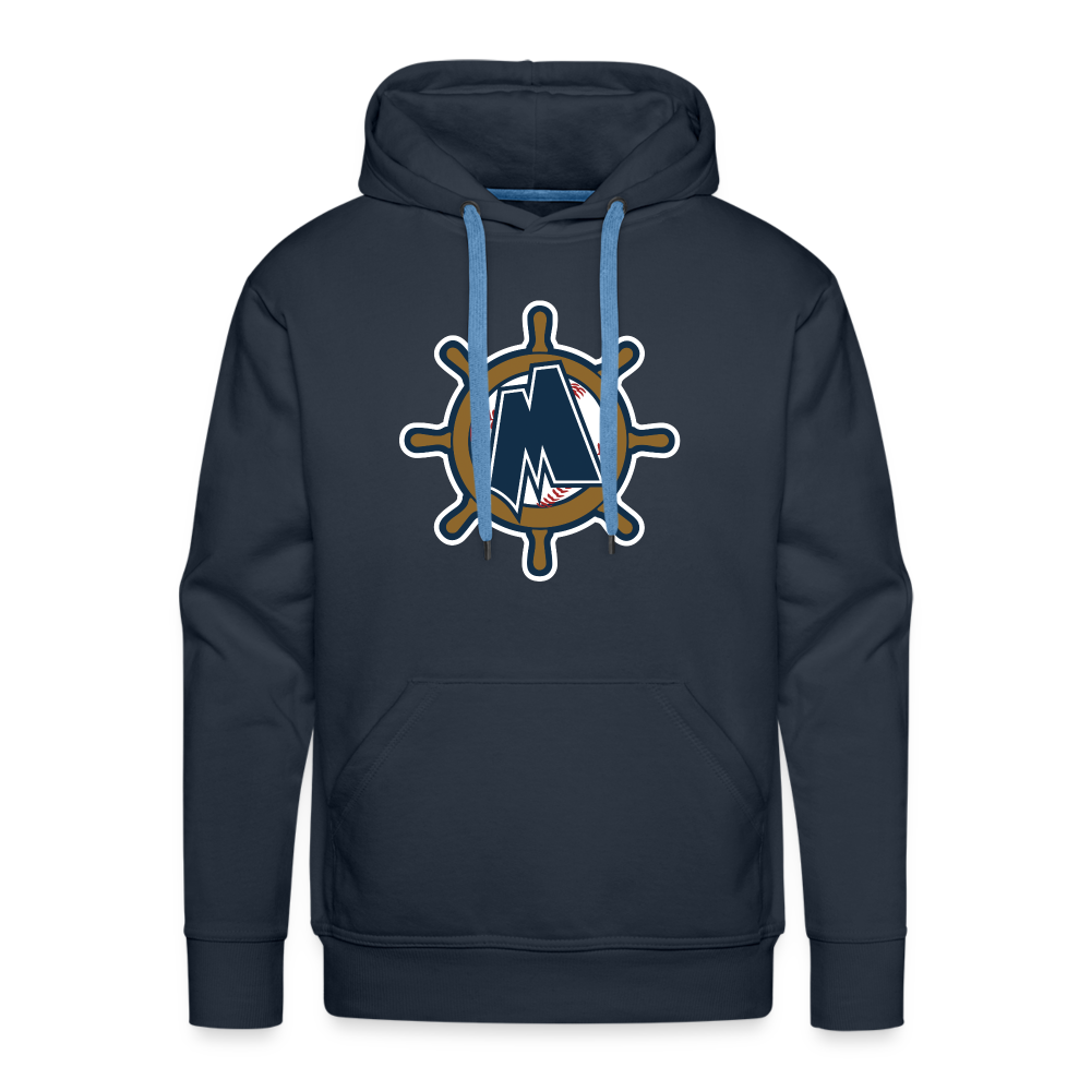 Muskegon Clippers - Men’s Premium Hoodie - navy