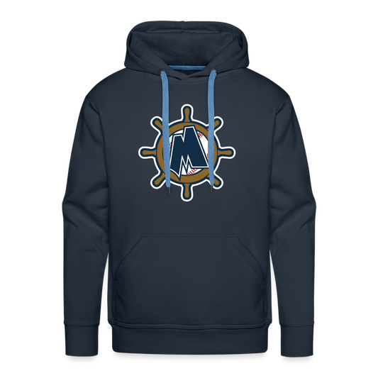 Muskegon Clippers - Men’s Premium Hoodie - navy