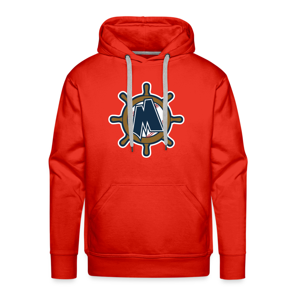 Muskegon Clippers - Men’s Premium Hoodie - red