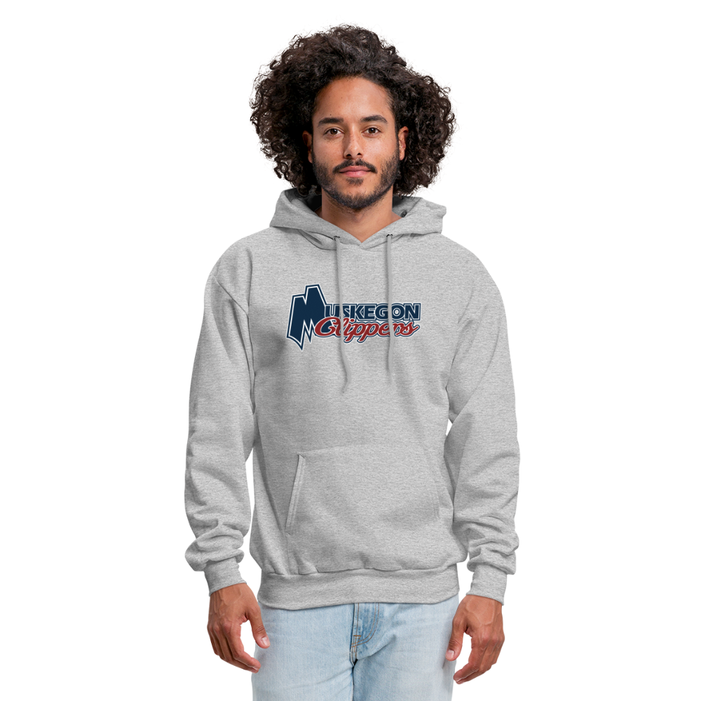 Muskegon Clippers - Men's Hoodie - heather gray