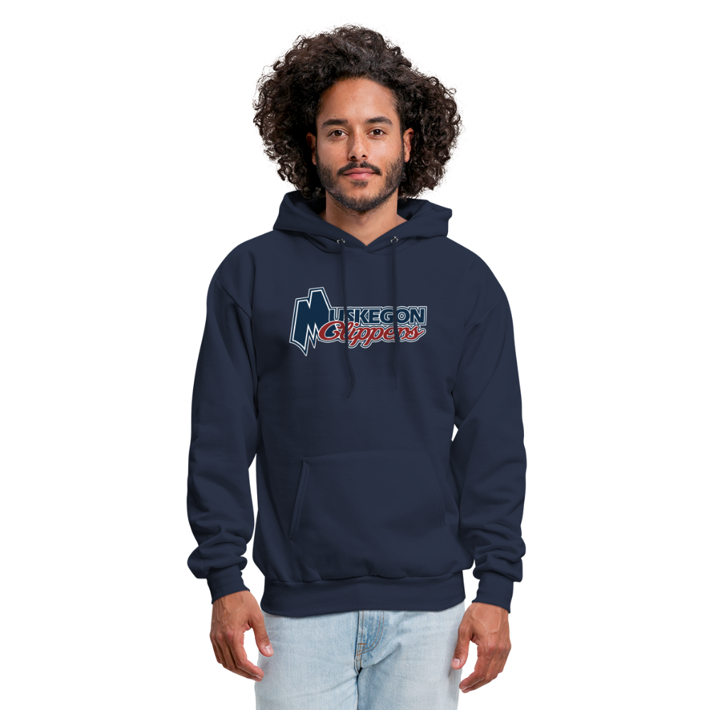 Muskegon Clippers - Men's Hoodie - navy