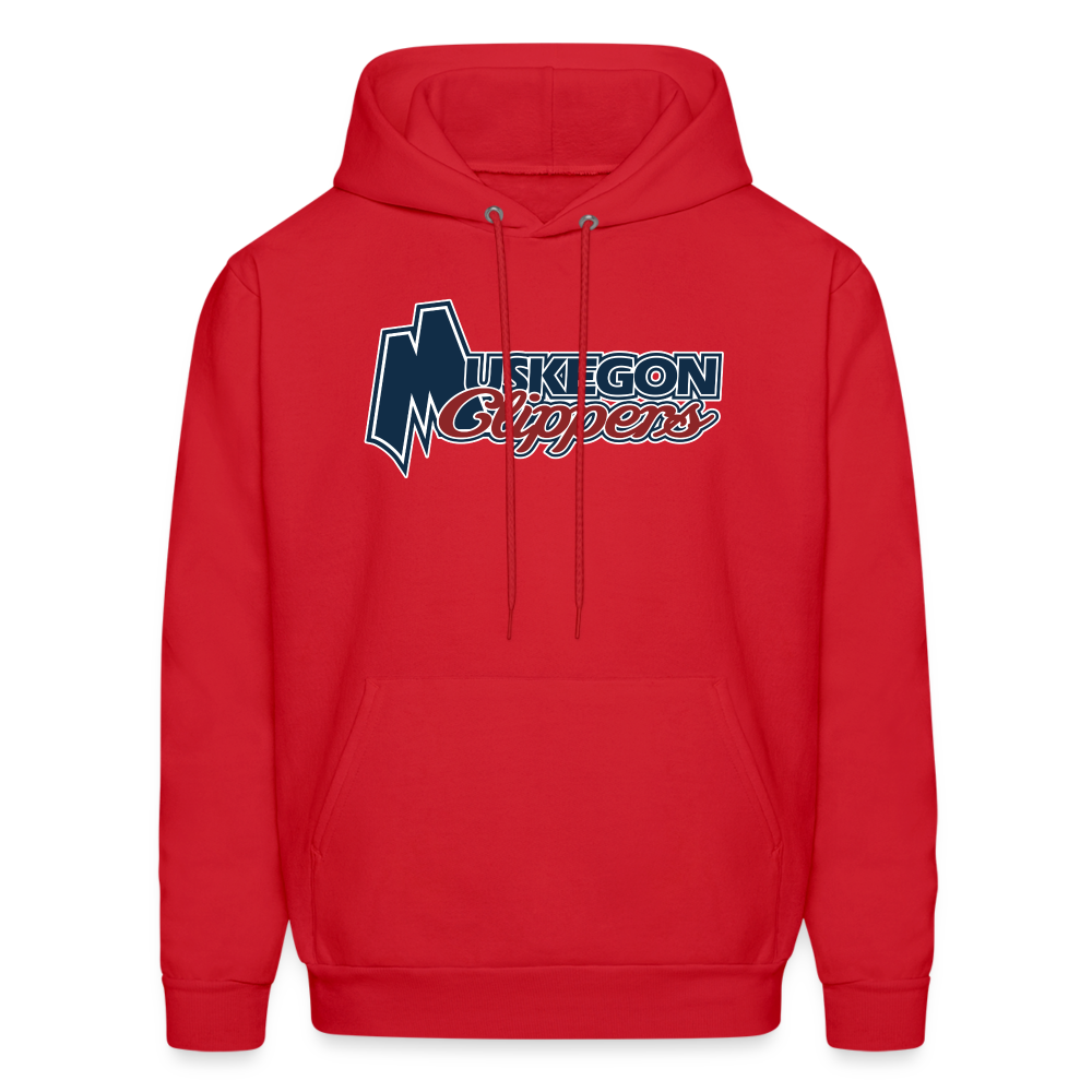 Muskegon Clippers - Men's Hoodie - red