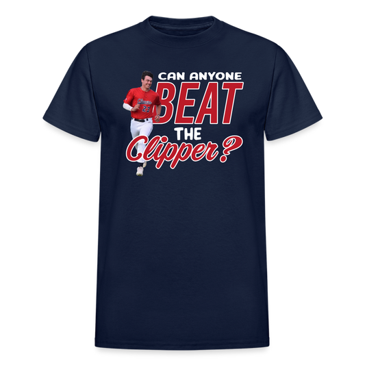 Muskegon Clippers - Gildan Ultra Cotton Adult T-Shirt - navy